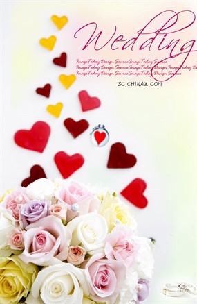 韩国婚礼PSD模板